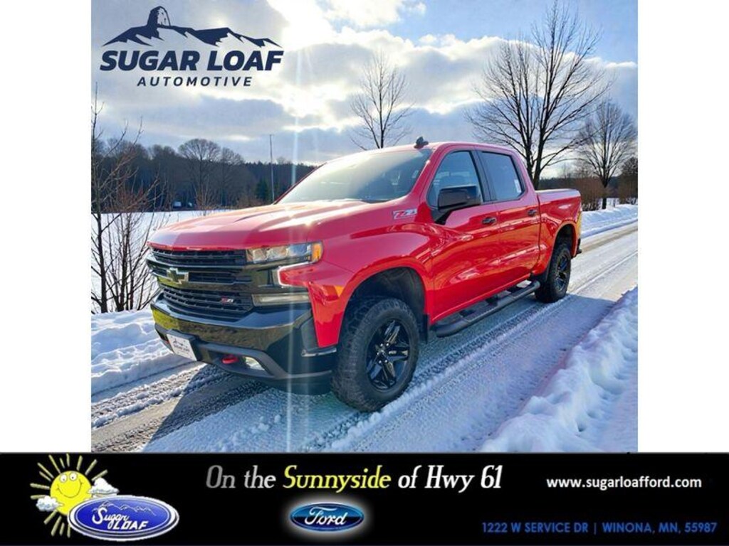 Used 2021 Chevrolet Silverado LT Trail Boss 4X4 Crew Cab