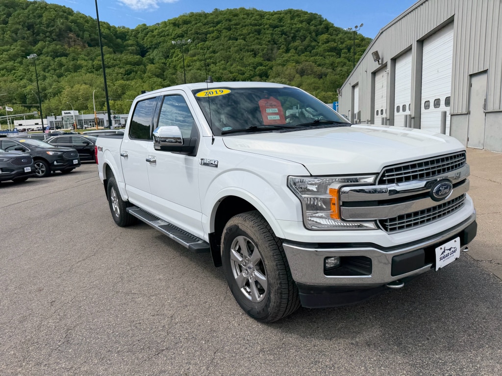 Used 2019 Ford F-150 Lariat with VIN 1FTEW1E48KKC86306 for sale in Winona, Minnesota