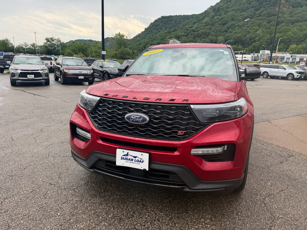 Used 2022 Ford Explorer ST with VIN 1FM5K8GC8NGA94167 for sale in Winona, Minnesota
