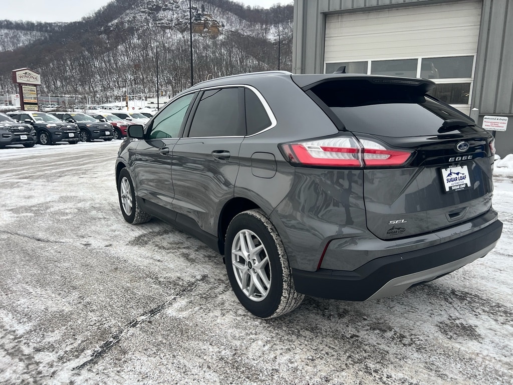 Used 2024 Ford Edge SEL with VIN 2FMPK4J95RBA55130 for sale in Winona, Minnesota