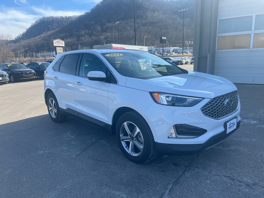 Used 2024 Ford Edge SEL with VIN 2FMPK4J9XRBB09411 for sale in Winona, Minnesota