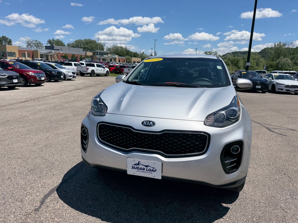 Used 2019 Kia Sportage LX with VIN KNDPMCAC7K7592116 for sale in Winona, Minnesota
