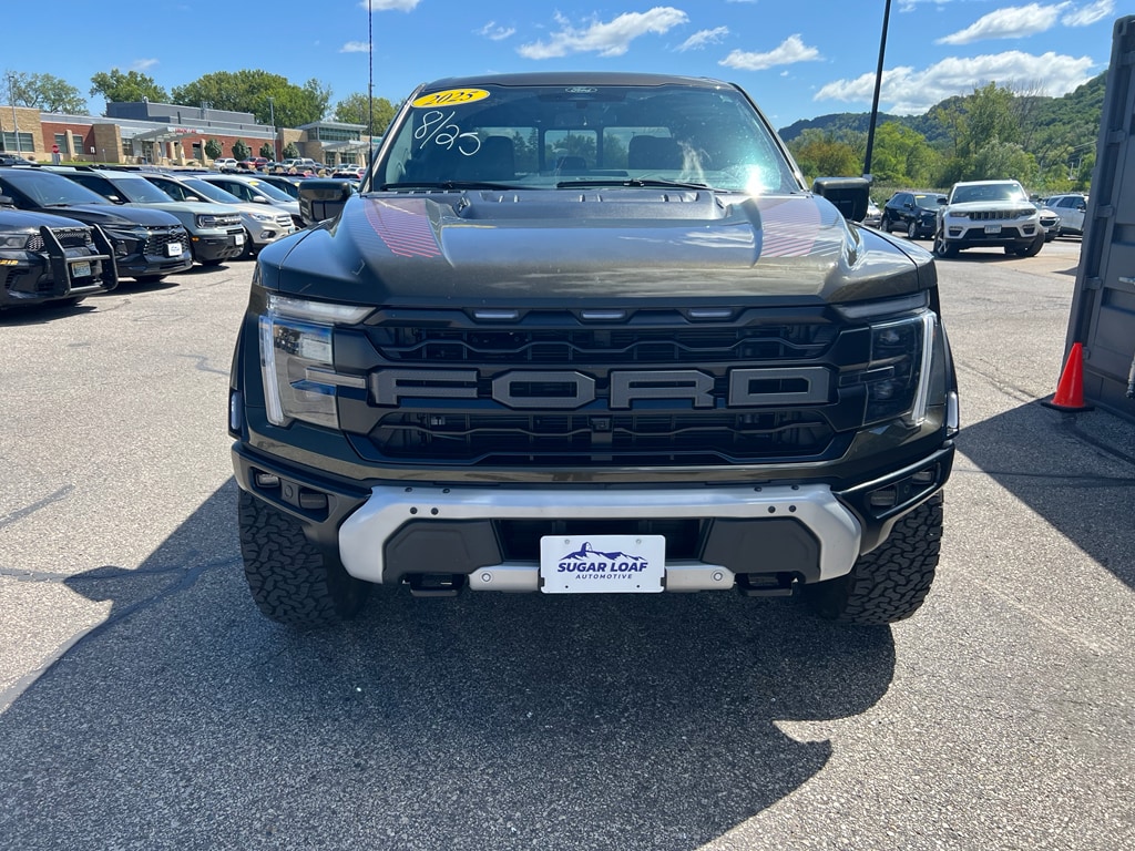 Used 2025 Ford F-150 Raptor with VIN 1FTFW1RG7SFA57150 for sale in Winona, Minnesota