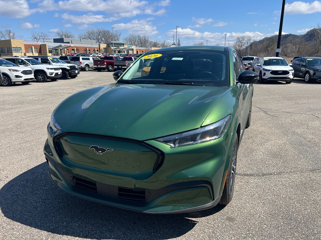 Used 2026 Ford Mustang Mach-E Premium AWD with VIN 3FMTK3SU3TMA04078 for sale in Winona, Minnesota