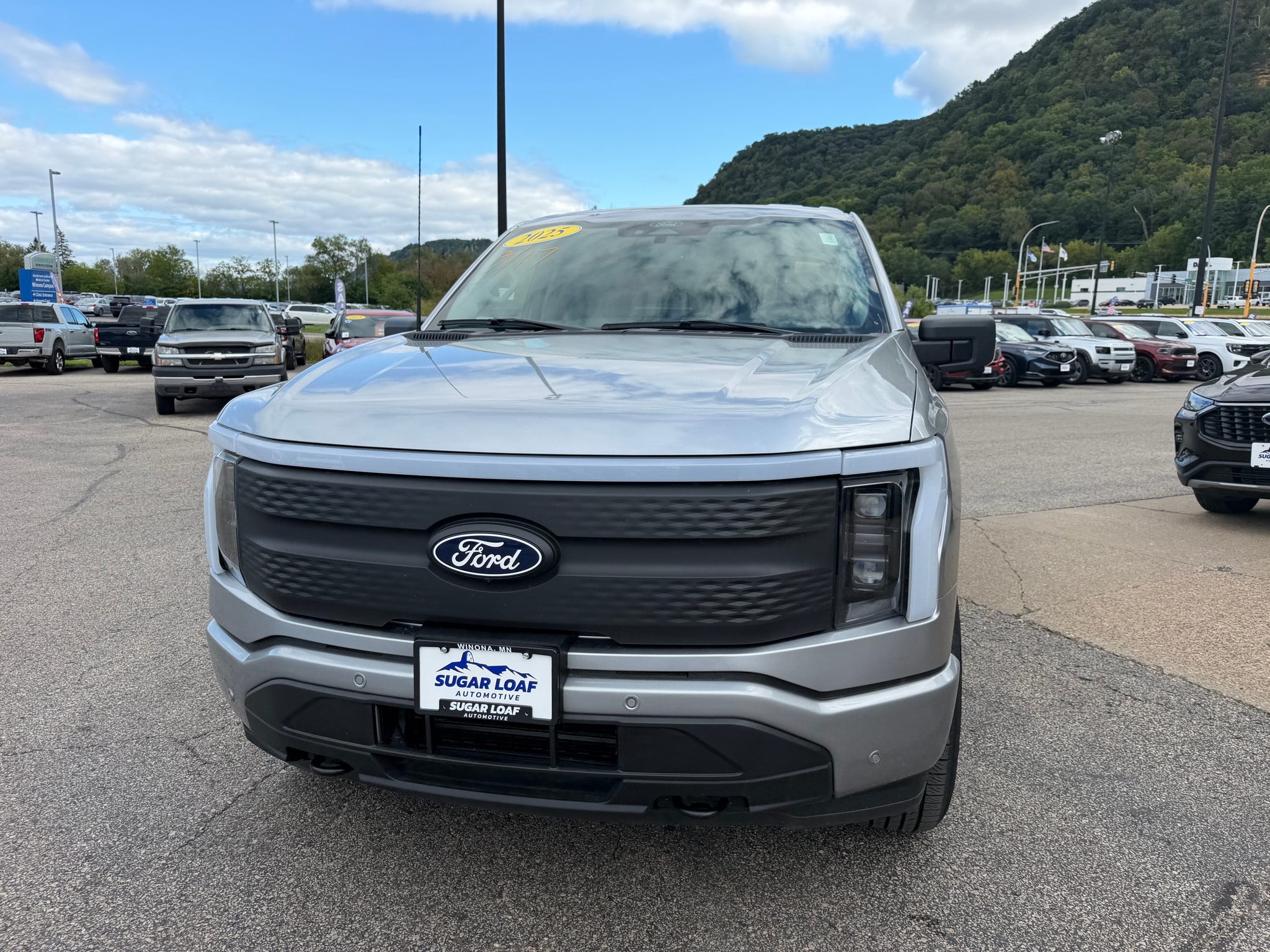 Used 2025 Ford F-150 Lightning Flash with VIN 1FT6W3LU1SWG12412 for sale in Winona, Minnesota
