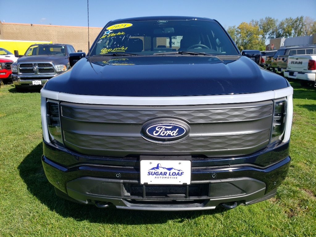 Used 2024 Ford F-150 Lightning Lariat with VIN 1FT6W5L7XRWG16975 for sale in Winona, MN