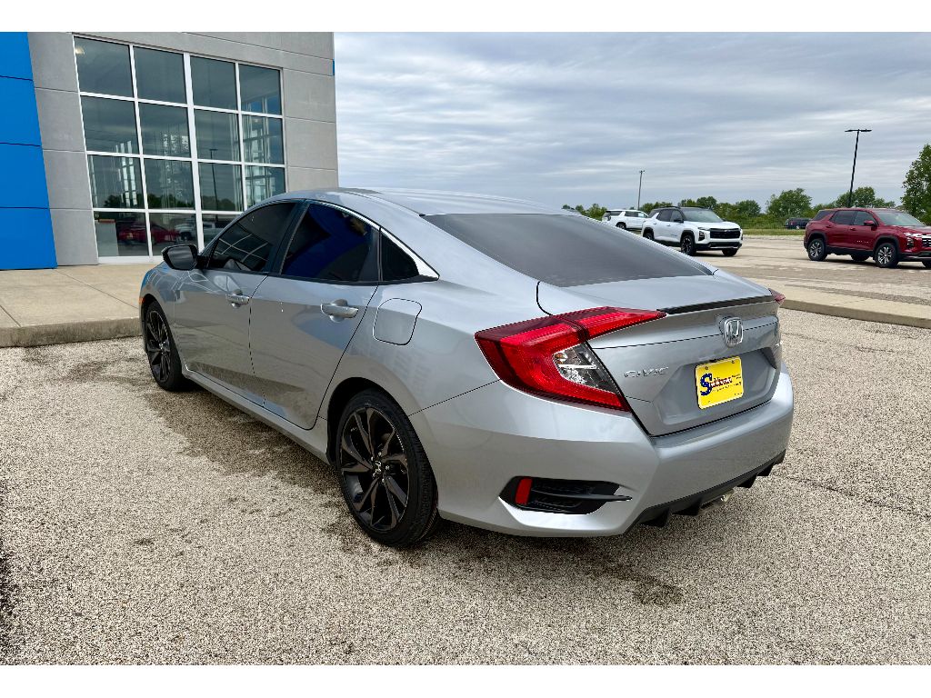 Used 2020 Honda Civic Sport with VIN 2HGFC2E85LH519607 for sale in Sullivan, IN