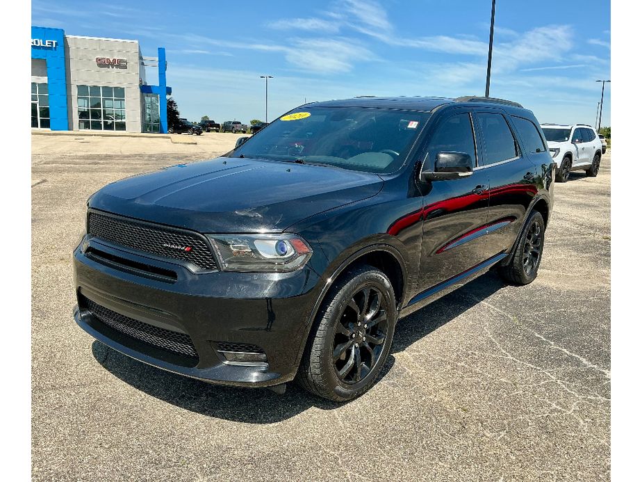 Used 2020 Dodge Durango GT Plus with VIN 1C4RDJDG0LC395552 for sale in Sullivan, IN