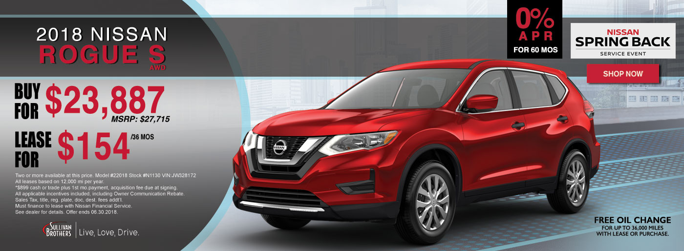 Sullivan Brothers Nissan Nissan Dealership in Kingston, MA