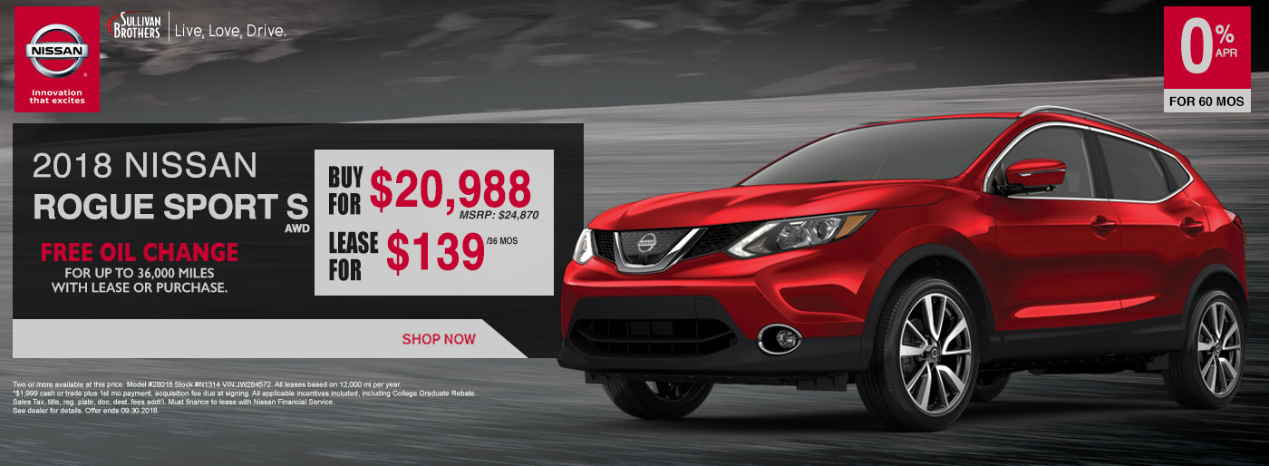 Sullivan Brothers Nissan Nissan Dealership in Kingston, MA