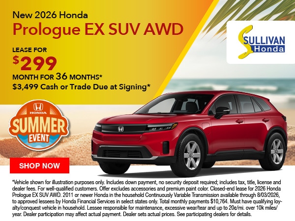 Honda Dealer Serving Otis MA 01253 | Sullivan Honda