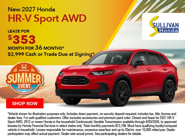 Honda Dealer Serving Otis MA 01253 | Sullivan Honda