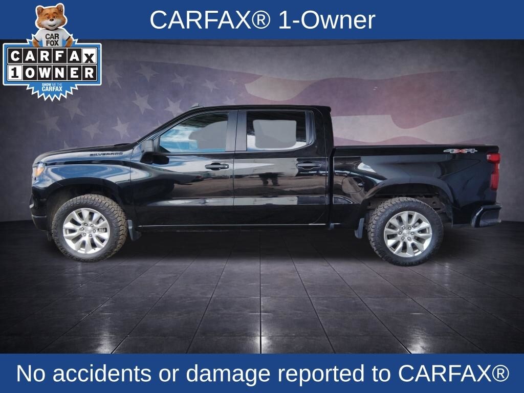 Used 2023 Chevrolet Silverado 1500 Custom Truck Crew Cab