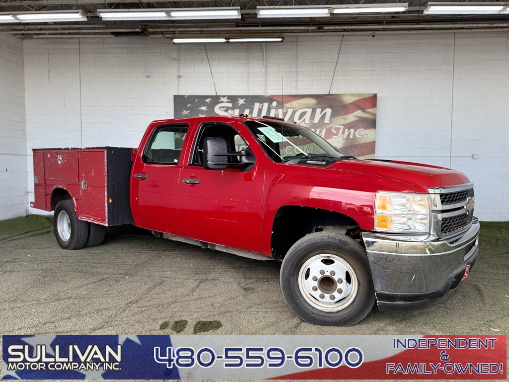 Used 2013 Chevrolet Silverado 3500HD Work Truck Truck Crew Cab