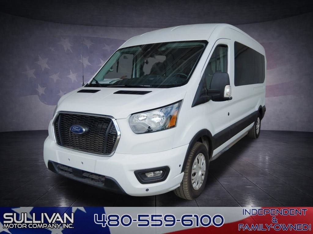Used 2024 Ford Transit-350 Passenger XLT Wagon Medium Roof Van