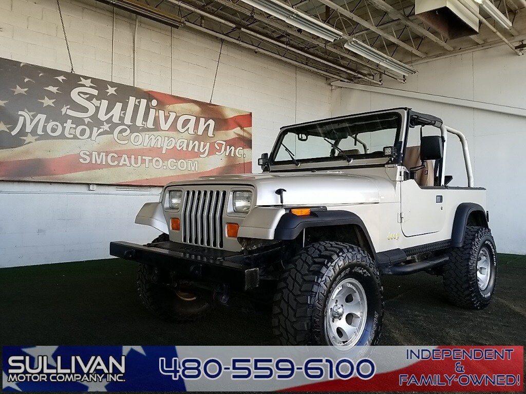 Used 1995 Jeep Wrangler For Sale at Sullivan Motor Company Inc. | VIN:  1J4FY19P6SP300722