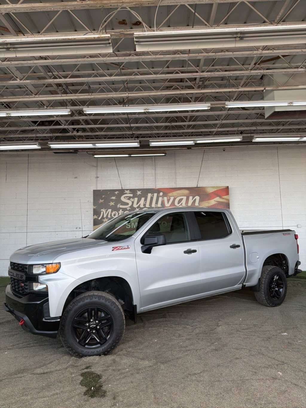 Used 2019 Chevrolet Silverado 1500 Custom Trail Boss Truck Crew Cab