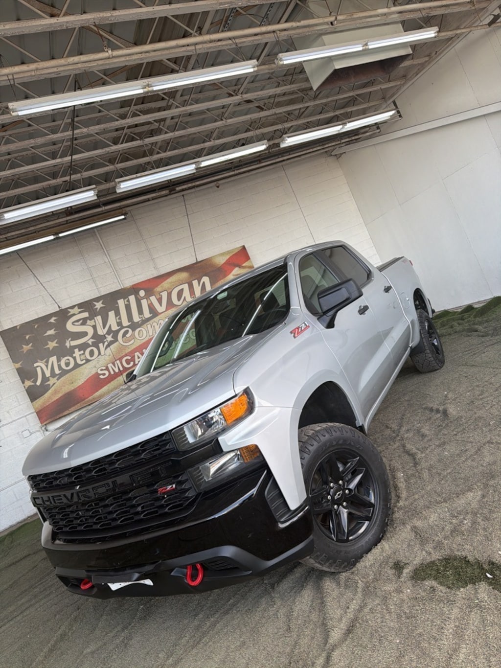 Used 2019 Chevrolet Silverado 1500 Custom Trail Boss Truck Crew Cab