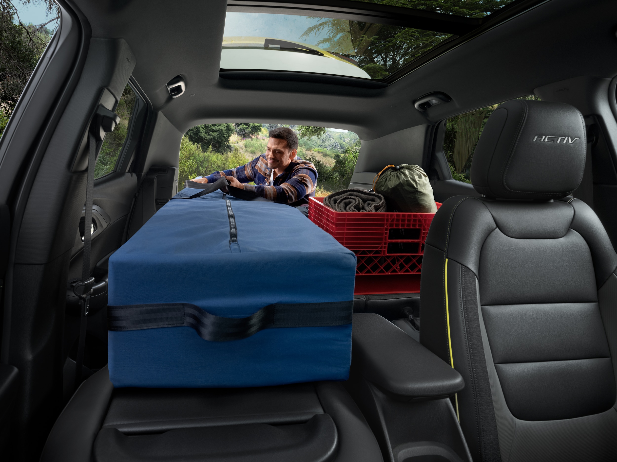 Chevy Trailblazer interior seating