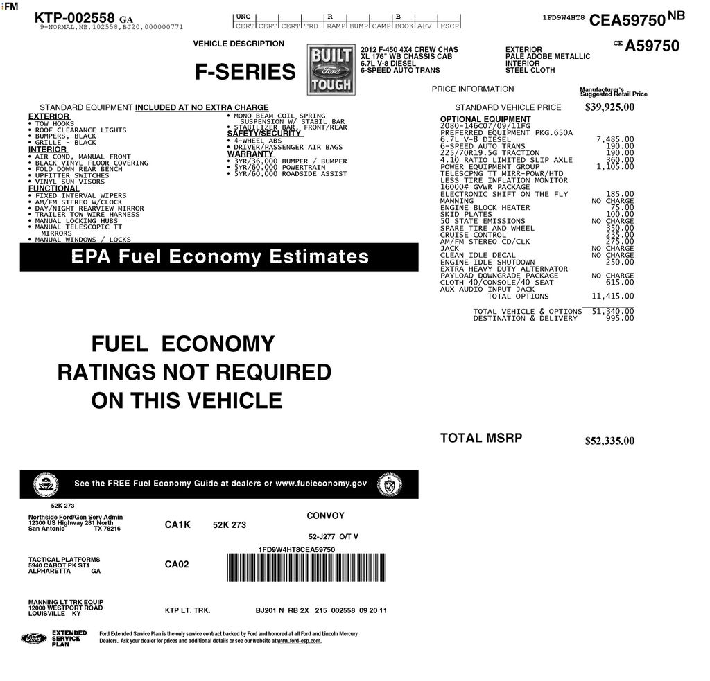 2012 Ford F-450 Super Duty Chassis Cab XL - Photo 9