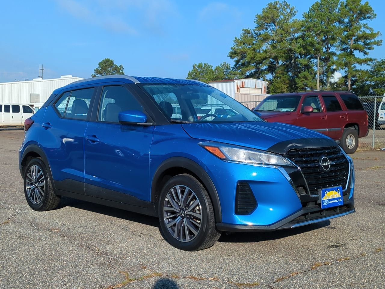 Used 2022 Nissan Kicks SV with VIN 3N1CP5CV1NL521951 for sale in Americus, GA