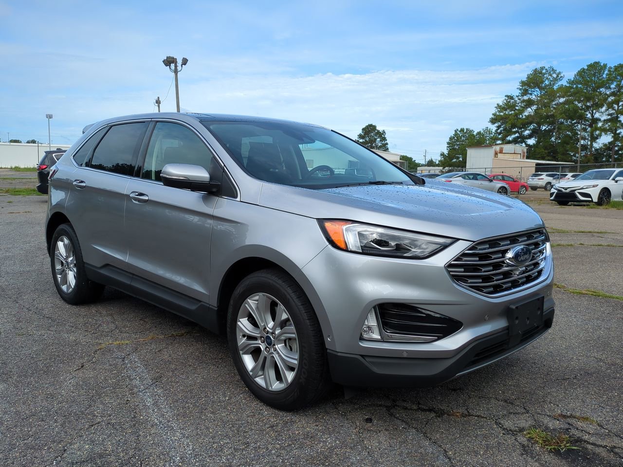 Used 2020 Ford Edge Titanium with VIN 2FMPK4K94LBB32706 for sale in Americus, GA