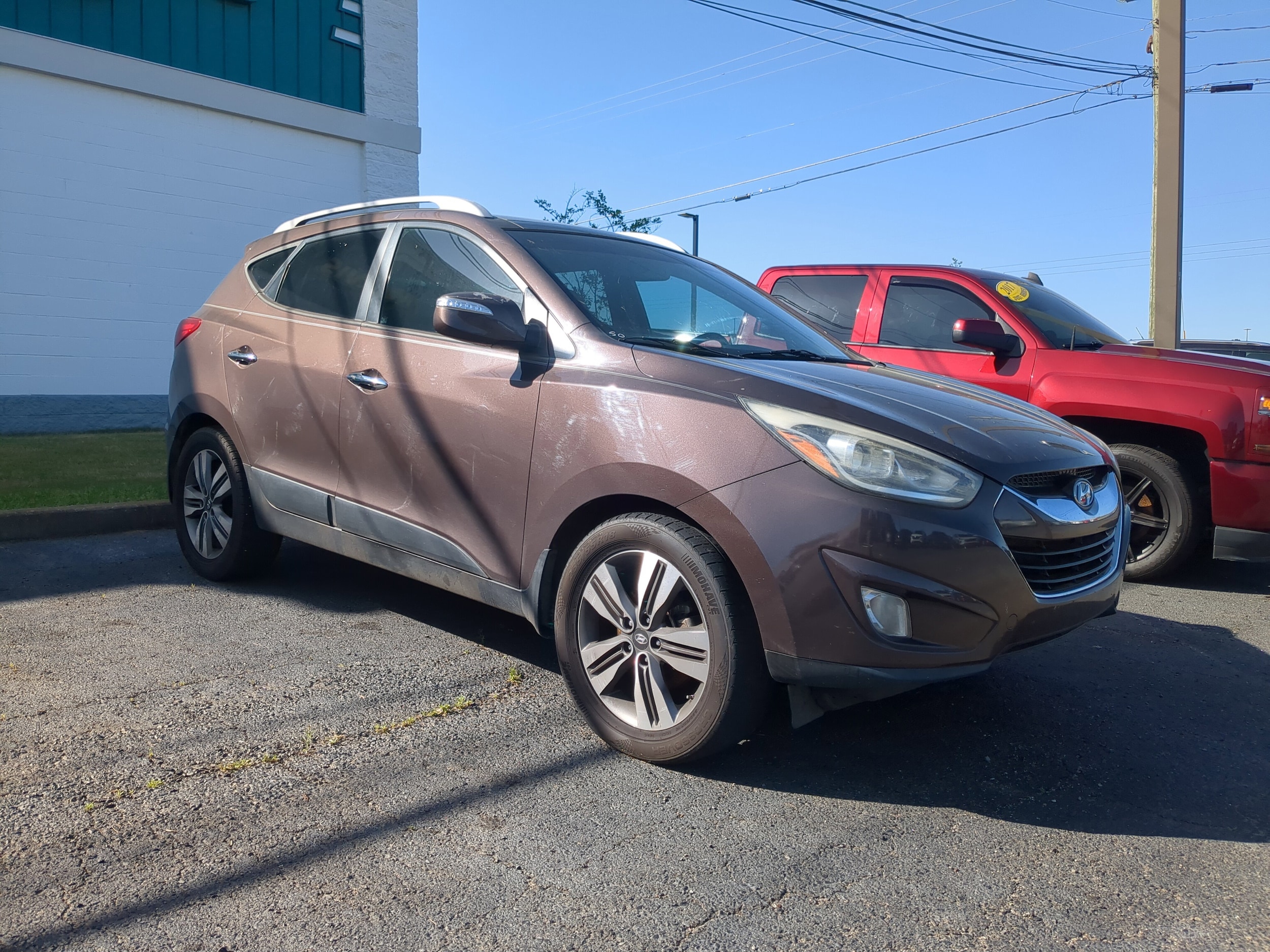 Used 2015 Hyundai Tucson Limited with VIN KM8JU3AGXFU959862 for sale in Americus, GA