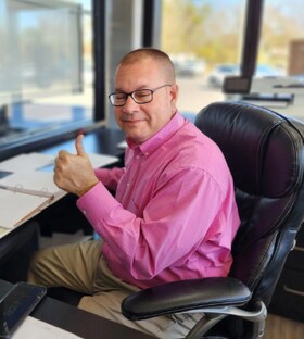 Staff member Jeff Palmer from e5ac40fce3f2