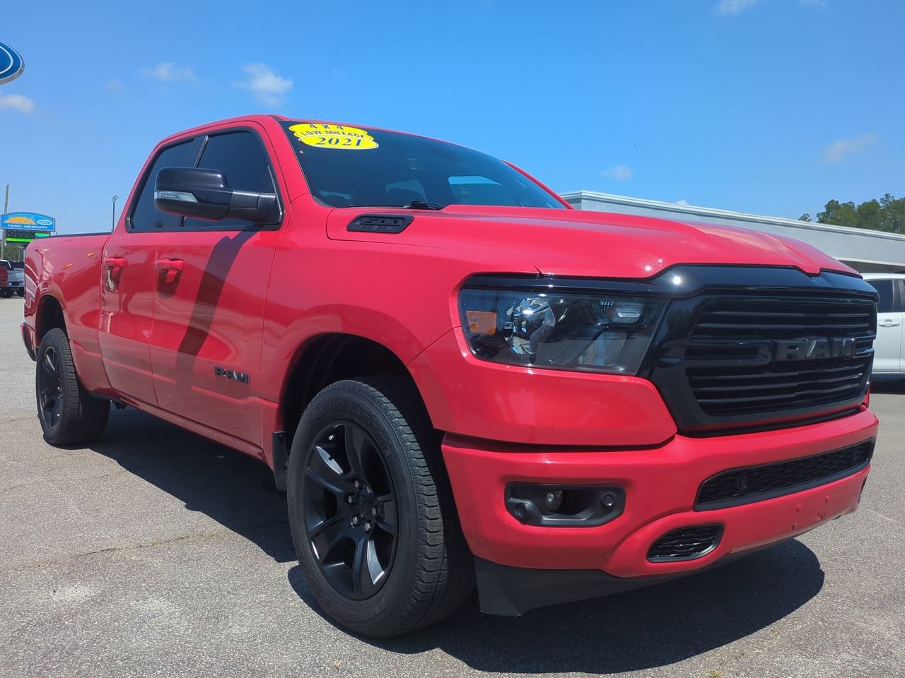 Used 2021 RAM Ram 1500 Pickup Big Horn/Lone Star with VIN 1C6SRFBT5MN615636 for sale in Sylvester, GA