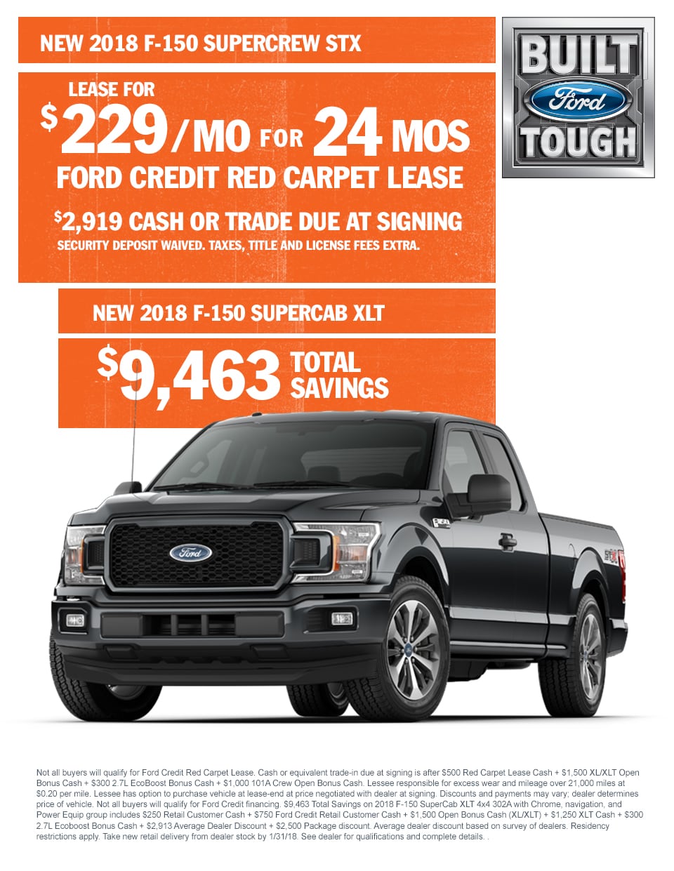 2018 Ford F150 Special at Sunbury Ford! Sunbury Motor Co