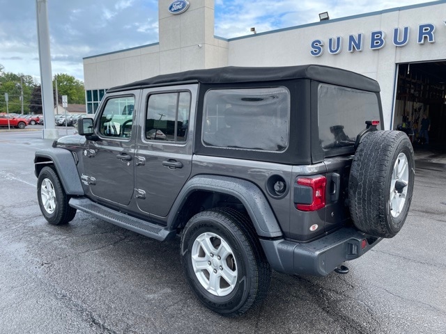 Used 2018 Jeep All-New Wrangler Unlimited Sport S with VIN 1C4HJXDG0JW254824 for sale in Sunbury, PA