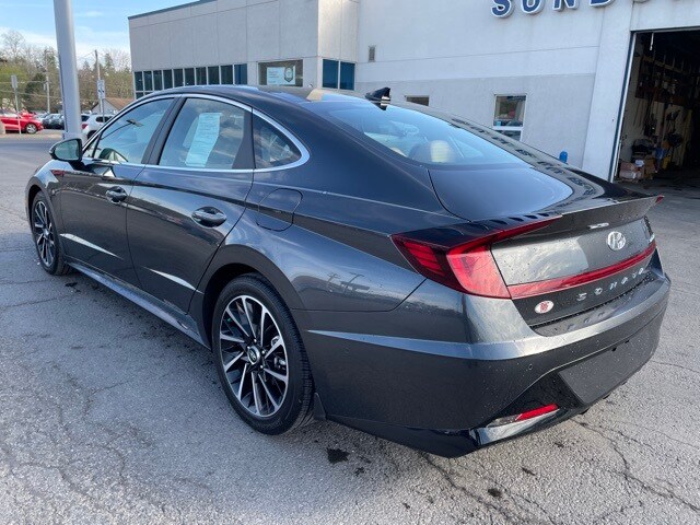 Certified 2021 Hyundai Sonata Limited with VIN 5NPEH4J24MH089232 for sale in Sunbury, PA