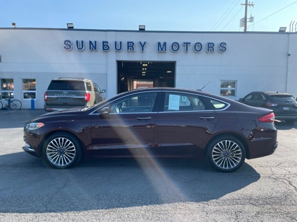 Used 2017 Ford Fusion For Sale at Sunbury Motors Kia VIN