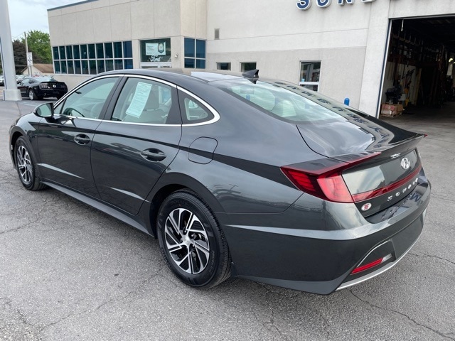 Used 2023 Hyundai Sonata Hybrid Blue with VIN KMHL24JJ7PA079785 for sale in Sunbury, PA