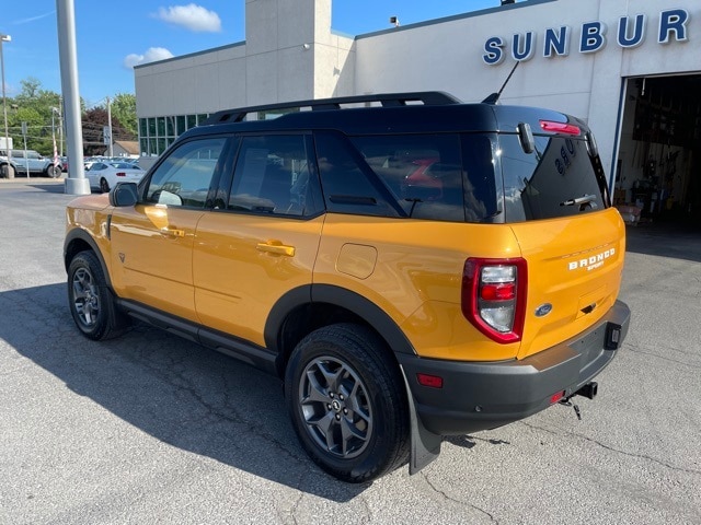 Used 2021 Ford Bronco Sport Badlands with VIN 3FMCR9D93MRA24634 for sale in Sunbury, PA