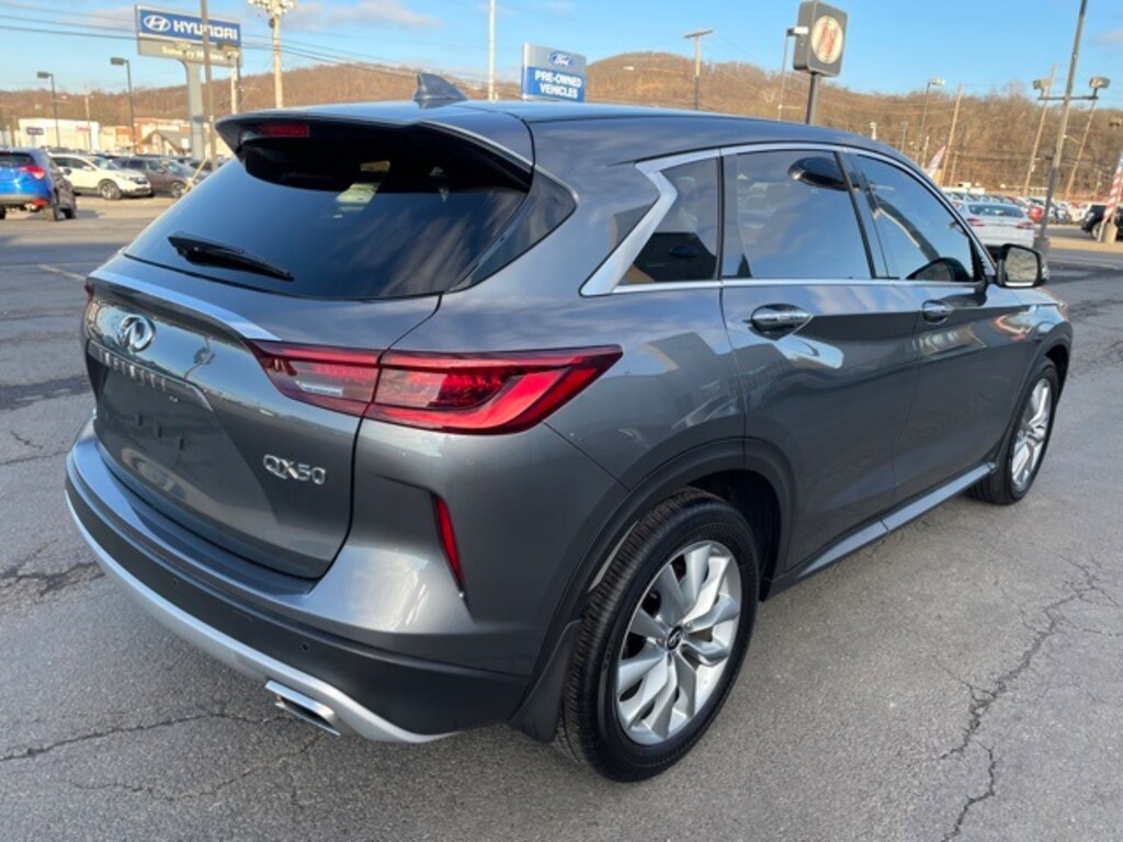 Used 2022 INFINITI QX50 For Sale at Sunbury Motor Company VIN