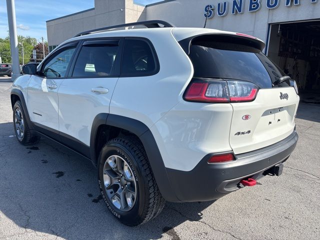 Used 2019 Jeep Cherokee Trailhawk Elite with VIN 1C4PJMBXXKD141764 for sale in Sunbury, PA