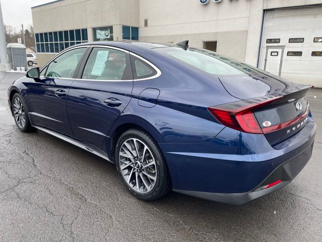 Certified 2022 Hyundai Sonata Limited with VIN 5NPEH4J2XNH140573 for sale in Sunbury, PA