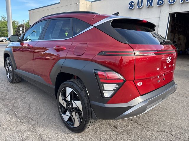Certified 2024 Hyundai Kona Limited with VIN KM8HECA38RU106924 for sale in Sunbury, PA