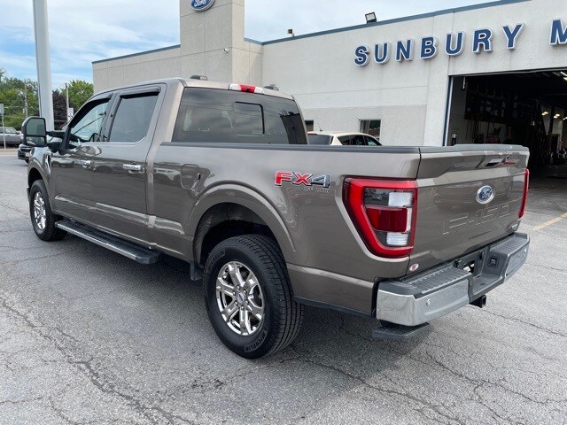 Used 2021 Ford F-150 Lariat with VIN 1FTFW1E80MFB45698 for sale in Sunbury, PA