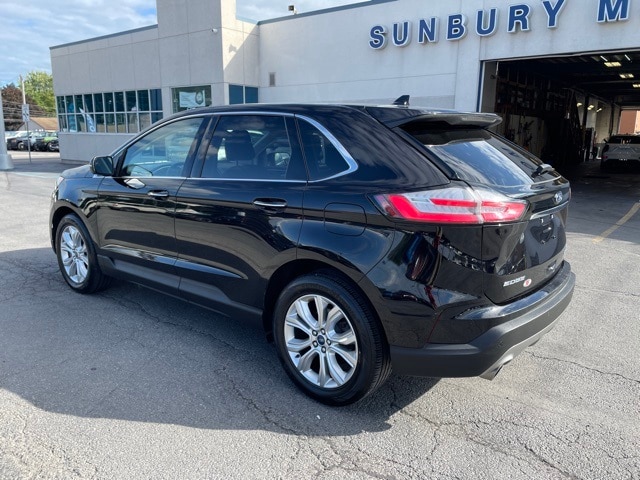 Used 2020 Ford Edge Titanium with VIN 2FMPK4K98LBA02377 for sale in Sunbury, PA