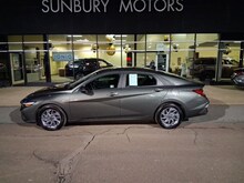 2025 Hyundai Elantra Hybrid Blue Sedan