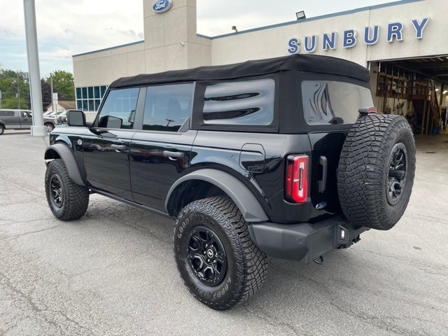 Used 2022 Ford Bronco 4-Door Wildtrak with VIN 1FMEE5DP5NLB53440 for sale in Sunbury, PA