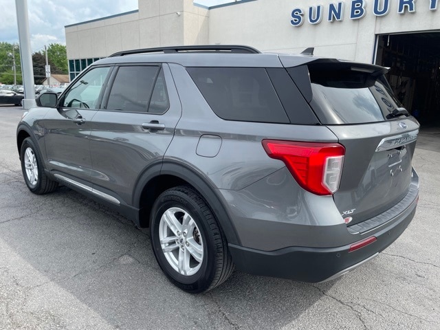 Used 2021 Ford Explorer XLT with VIN 1FMSK8DH2MGA76118 for sale in Sunbury, PA