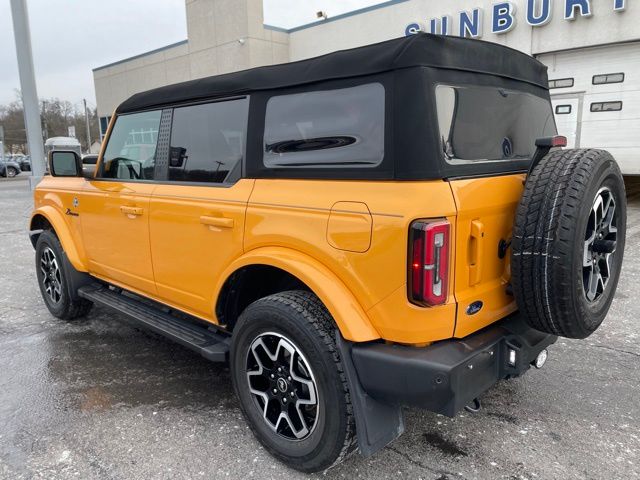 Used 2021 Ford Bronco 4-Door Outer Banks with VIN 1FMEE5BP1MLA94405 for sale in Sunbury, PA