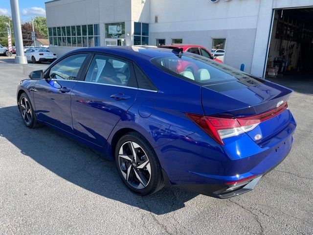 Certified 2023 Hyundai Elantra Limited with VIN KMHLP4AG3PU426002 for sale in Sunbury, PA