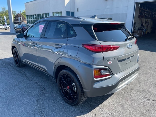 Certified 2021 Hyundai Kona NIGHT with VIN KM8K6CA58MU729182 for sale in Sunbury, PA