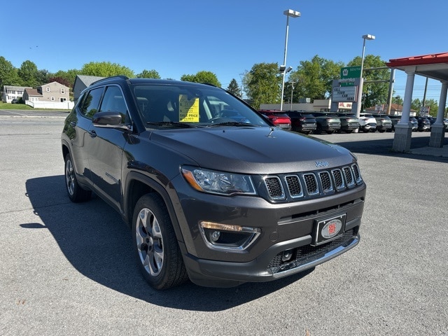 Used 2021 Jeep Compass Limited with VIN 3C4NJDCB8MT539496 for sale in Hummels Wharf, PA