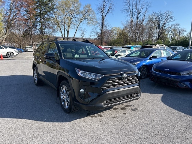 Used 2021 Toyota RAV4 XLE Premium with VIN 2T3A1RFV3MW147794 for sale in Hummels Wharf, PA