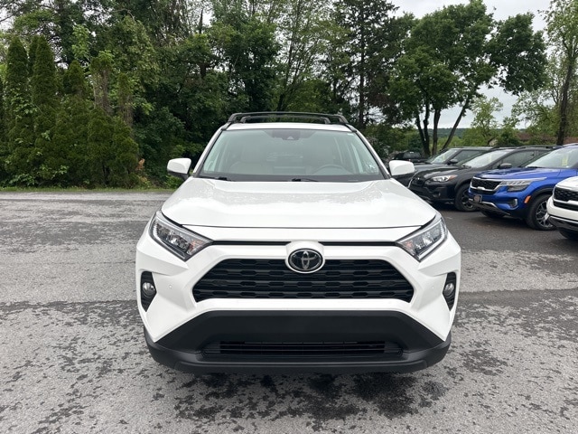 Used 2019 Toyota RAV4 XLE Premium with VIN 2T3A1RFV1KW054253 for sale in Hummels Wharf, PA